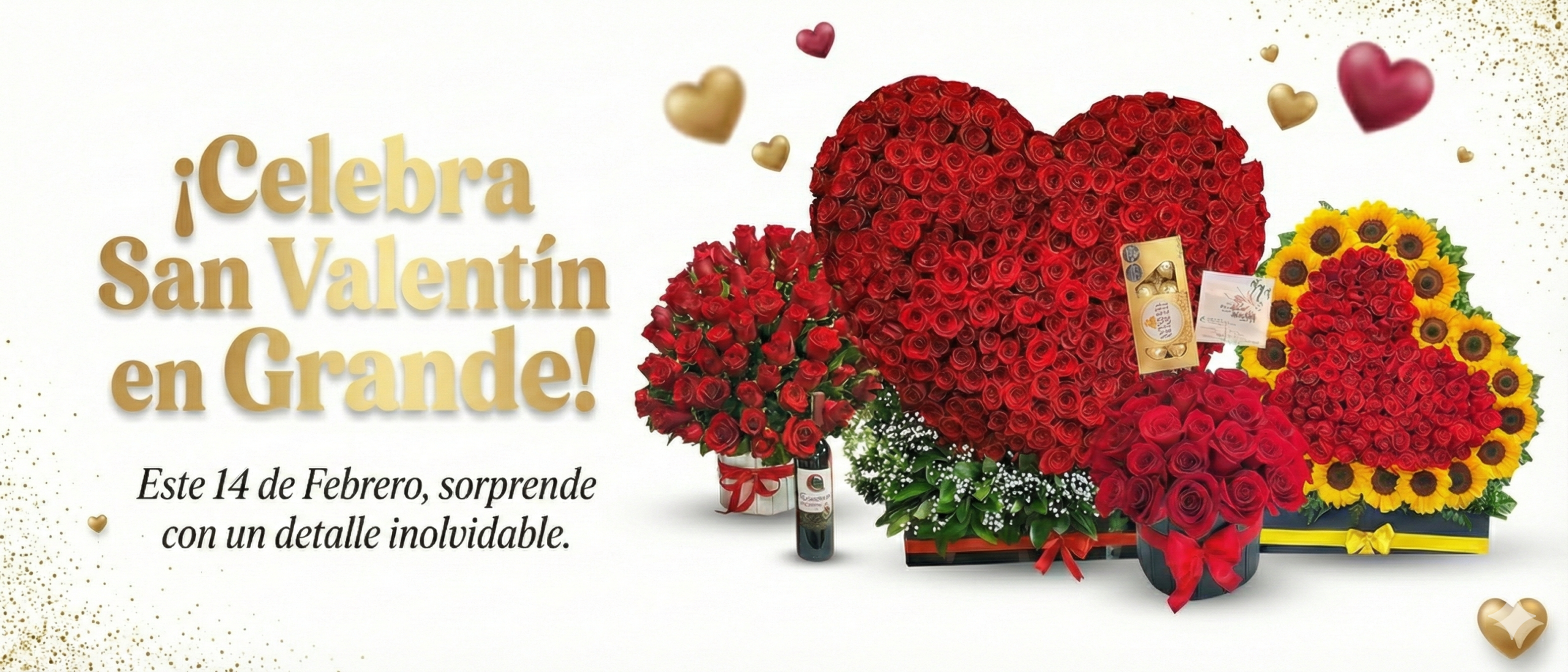 San Valentin en Floristería Cali