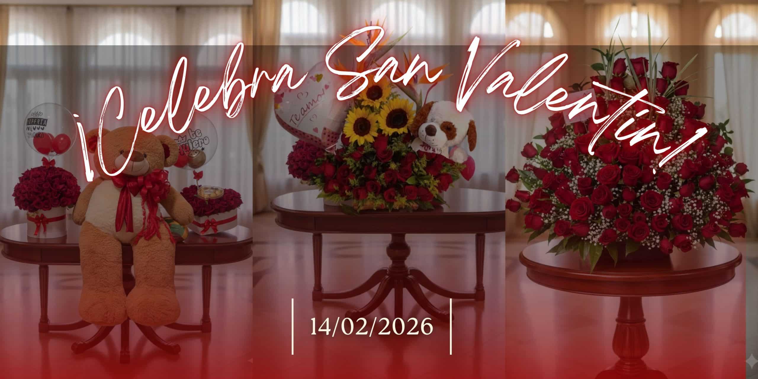 San Valentin en Floristería Cali
